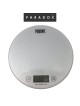 Electronic kitchen scale,max.5kg,silver brushed printing glass platform