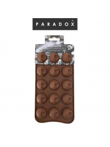 SILICONE ROUND EYES CHOCOLATE MOLD  20.5*10.2*1.5CM