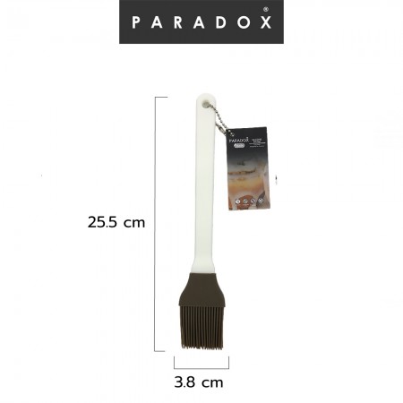 เเปรงซิลิโคนสีน้ำตาล