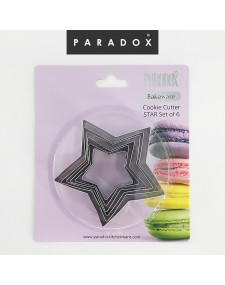 Cookie Cutter Star Set of 6