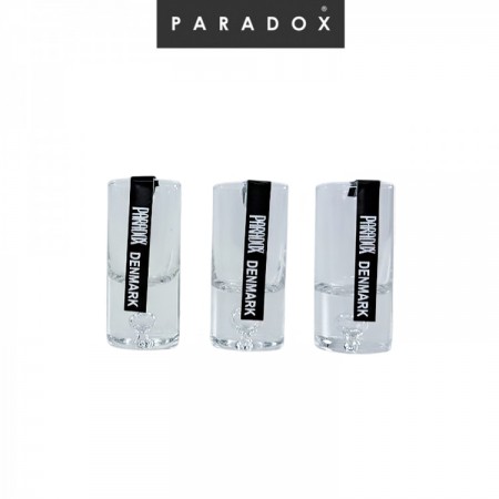 แก้วช็อต แก้วเหล้าใสทรงสูง  3 ใบ 