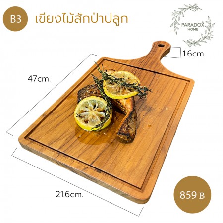 Wooden Chopping Board and Serving Tray  B3