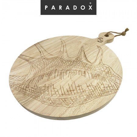 ถาดเสริ์ฟอาหารทำจากไม้มะม่วง