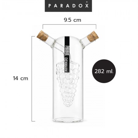 ขวดเเก้วใส่น้ำมัน หรือ น้ำส้มสายชู