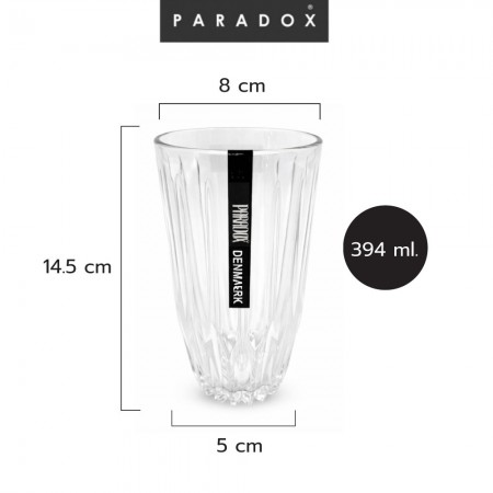 แก้วน้ำอโดจิโอทรงสูง แก้วน้ำอโดจิโอทรงสูง