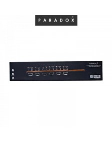 ชุดแก้วชอร์ตโทนิค 6 ใบพร้อมที่วางไม้ 