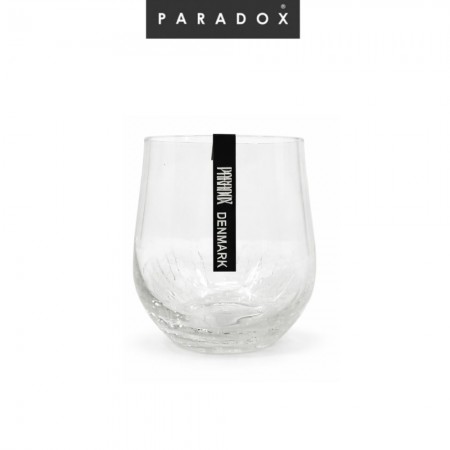 เเก้ว Dof Crackle Small White 