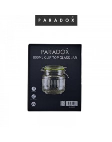 โหลแก้วฝาคลิป 800 มล.