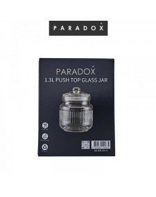 โหลแก้วฝาคลิป 1300 มล