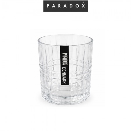 แก้วน้ำลายเหลี่ยมทรงเตี้ย