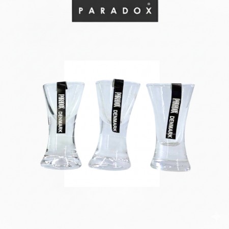 แก้วช็อต แก้วเหล้าใสทรงสูง  3 ใบ (Shot Glass)