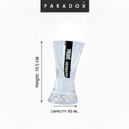 แก้วช็อต แก้วเหล้าใสทรงสูง  3 ใบ (Shot Glass)