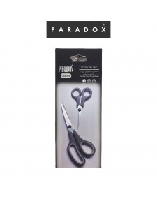 2pc soft touch grip scissors set