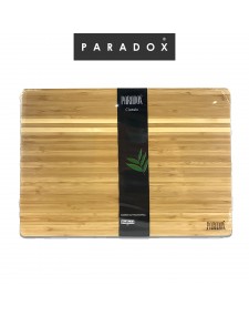 Bamboo cutting board(L) 35X25X1.8cm.