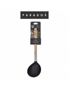 Wooden Handle Nylon Ladle(with silk screen logo)