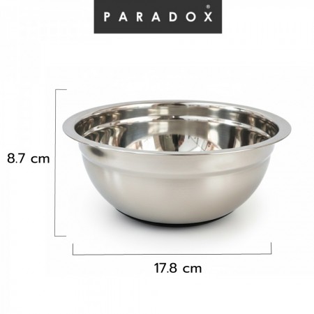 อ่างผสมอาหารก้นรองด้วยซิลิโคน 17.8x8.7 ซม.