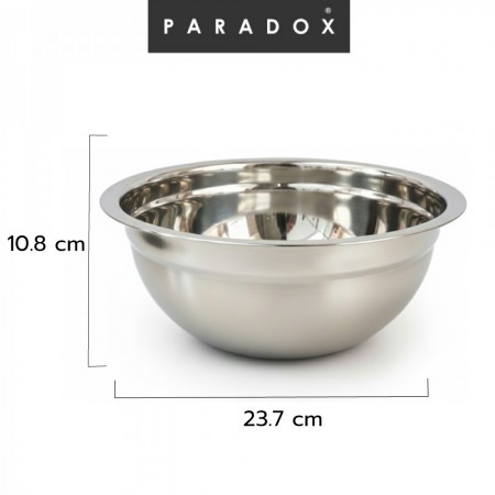 อ่างผสมอาหารก้นรองด้วยซิลิโคน  23.7X10.8 ซม.